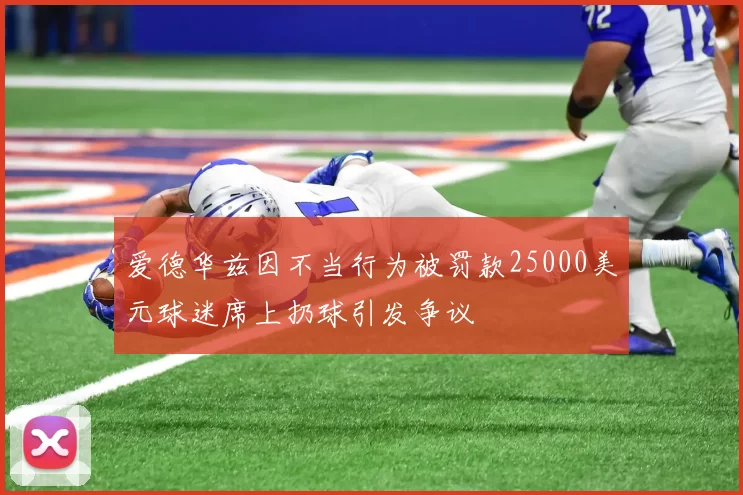 爱德华兹因不当行为被罚款25000美元球迷席上扔球引发争议